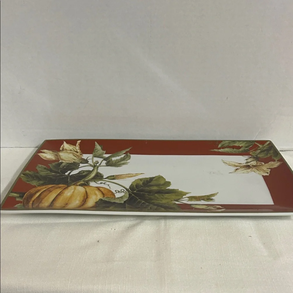 Williams Sonoma Autumn Harvest Platter 16 1/2 X 10